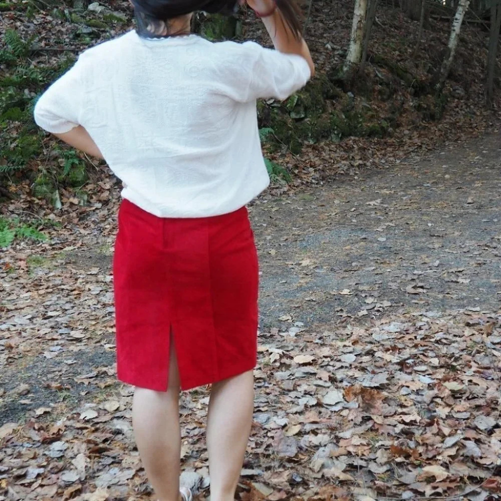 Vintage - Short Sleeve Cottagecore Knit Sweater